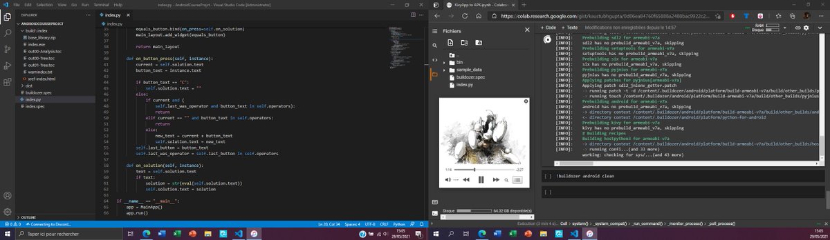 SonMaximeINC's tweet photo. ça fait 15min j'essaies de build une appli android je commence à perdre espoir https://t.co/xkyOgt48TU