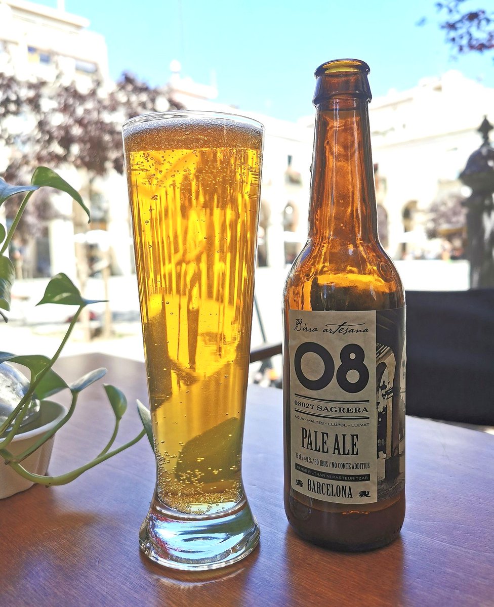 beerrandus's tweet photo. Feia temps q no tastava res de @birra08, ( si ells són els culpables de la meva aficio al homebrew, cursets molt aconsellables) 08027 Sagrera, una American Pale Ale senzilla però efectiva. Molt fàcil de beure, ideal per un vermouth
#cerveza #pivo #beer #beerlovers #loversofbeers https://t.co/aCvNSjMChq