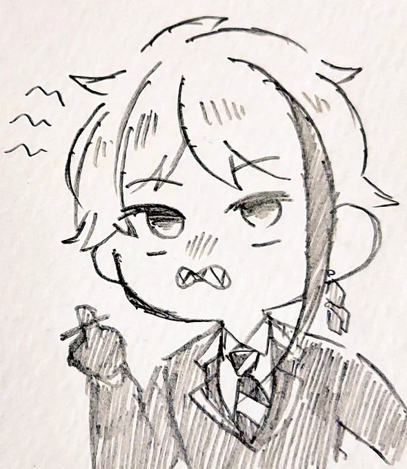 威嚇する🐬 