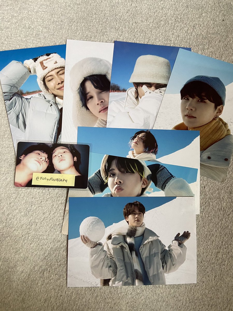 HallyuFastETAPH's tweet photo. Wts/lfb/ph | Batch 7

05 Winter Package 21 (unsealed)

All in mint condition.
Price posted below.

Dop/Mop: June 2 (gcash/bdo)
Mod: shope3/ggx/lala

First to comment “mine + item”
Prio set taker

#HallyuFEPHpapels https://t.co/yCj3NfZ4AD
