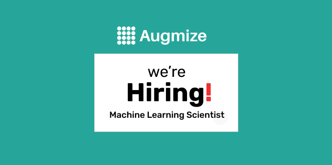 We are scaling our ML team! An exciting and key role here: augmize.com/ml-scientist