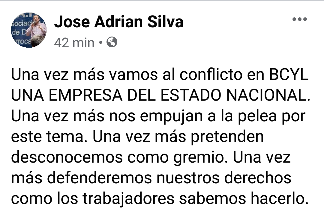 _mauriciosalas's tweet photo. 👉 Se va achicando el margen de tolerancia, se van agotando las instancias de negociación, y seguimos sin respuestas
Los trabajadores y trabajadoras, haremos lo que tenemos que hacer para defender nuestros derechos 💪🏻
#ElQueAvisa
#NoTraiciona
#CCTYa! https://t.co/lCimu4DlfP