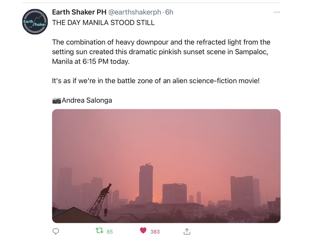 thereisanocean's tweet image. Amazing ... just amazing!  Gray May becomes Pink May!
#OnlyInThePhilippines. CTTO