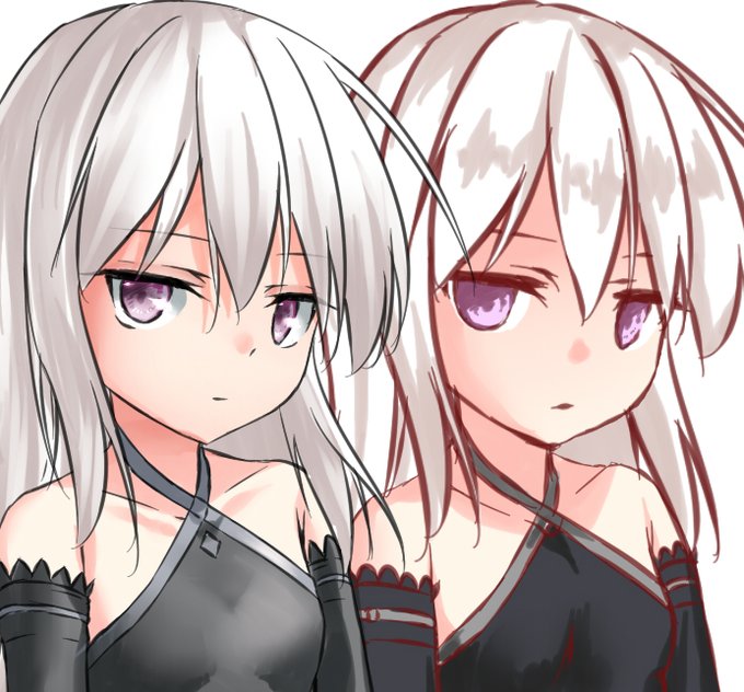 ちょっとキャライメージにズレが生じたけど、好きな顔と目のバランスに少し近づいた気がする。 