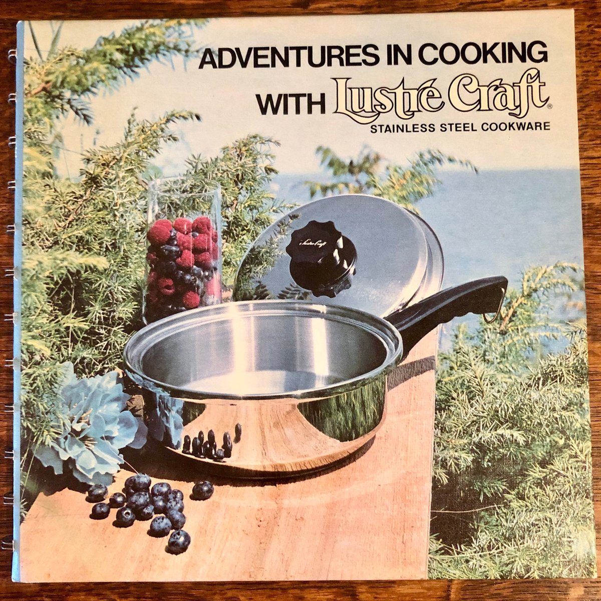 ZendingMachine1's tweet photo. Excited to share the latest addition to my #etsy shop: Adventures in Cooking with Lustre Craft Stainless Steel Cookware Instructions and Recipes #Vintage 1976 Ring-bound Book https://t.co/MpH1nZwp04 #lustrecraft #stainlesssteel #cookbookrecipes #vintage1976 #midcenury https://t.co/A6SfivtvAn