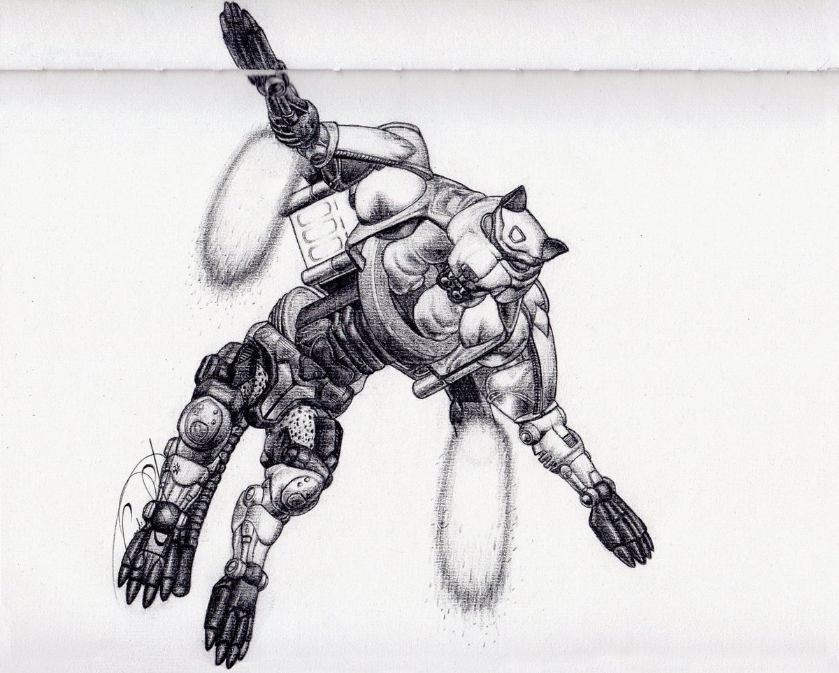 CandiceSantora's tweet photo. I drew this four years ago. Where does the time go?
#cheetor #beastwars #transformers #maximal #cheetah #cat #kid #teen #cloudkitty #recon #transmetal #ianjamescorlett #myart #pencil #myfanart #fanart #robot https://t.co/SxMfqaYbNZ
