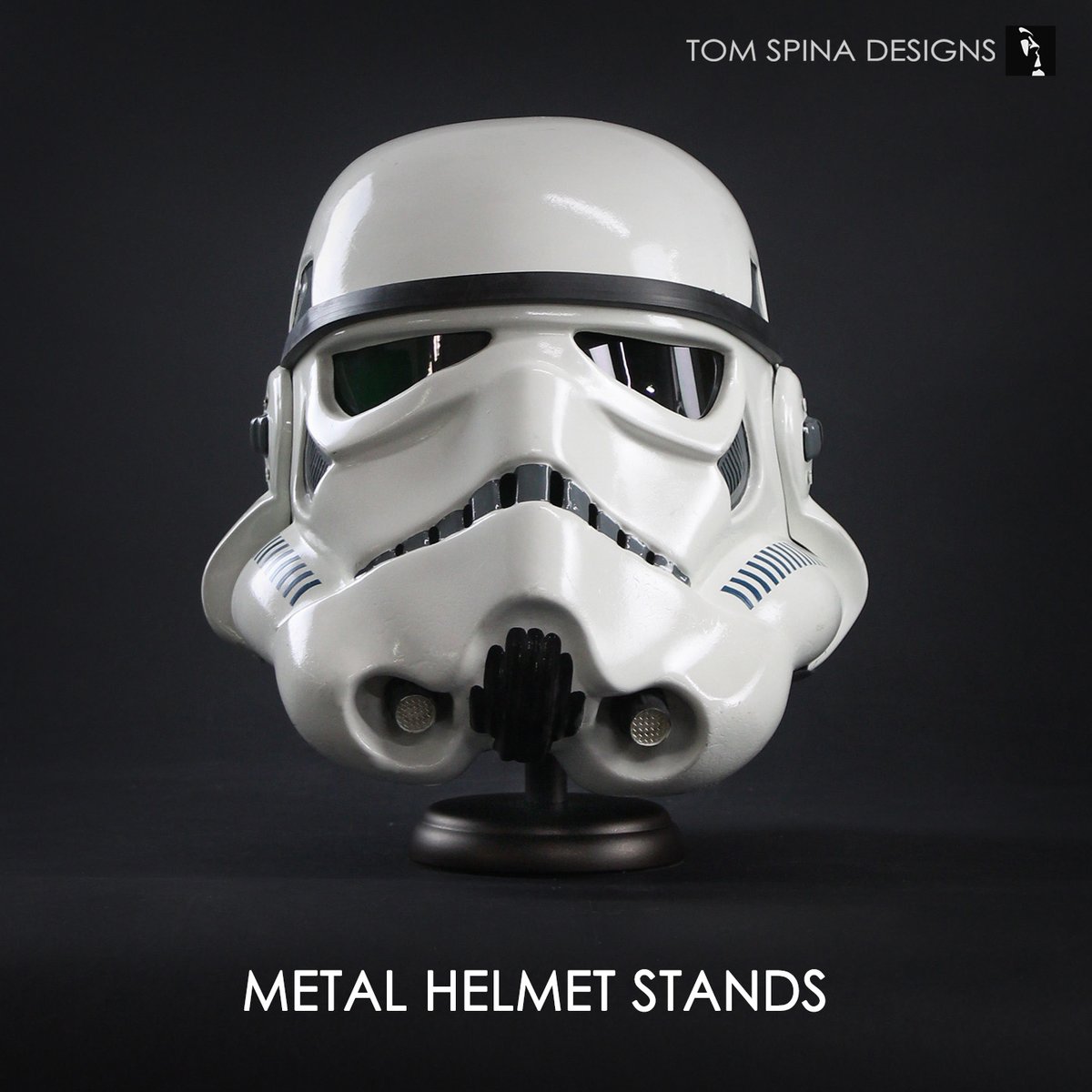 TomSpinaDesigns's tweet image. If you value your collectible helmet, hat, or mask...give it a proper display! bit.ly/TSD-shop

Our minimalist metal stands will take your collection to the next level with a museum-quality appearance. Buy a 4-pack to save more!

#TomSpinaDesigns #movieprop #hatstand