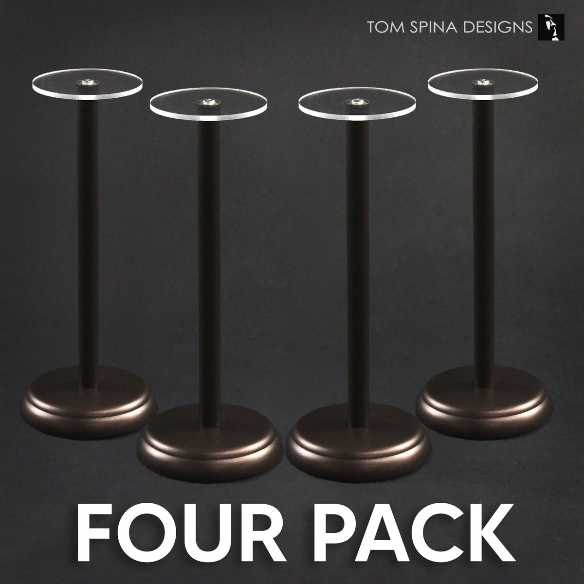 TomSpinaDesigns's tweet image. If you value your collectible helmet, hat, or mask...give it a proper display! bit.ly/TSD-shop

Our minimalist metal stands will take your collection to the next level with a museum-quality appearance. Buy a 4-pack to save more!

#TomSpinaDesigns #movieprop #hatstand
