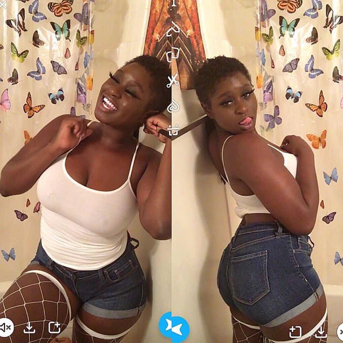 4 pic. Bald has been my ting 🔥👩🏾&zwj;🦲 https://t.co/eUQOnvOV3l