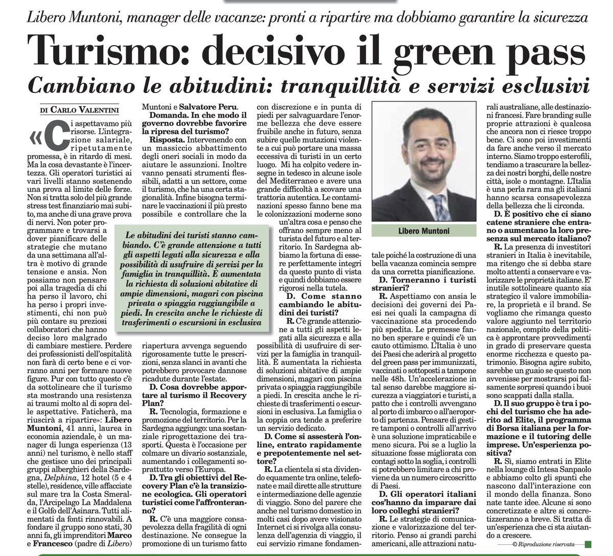 cavalent's tweet image. #TURISMO INTERVISTA #MUNTONI DI #DELPHINA