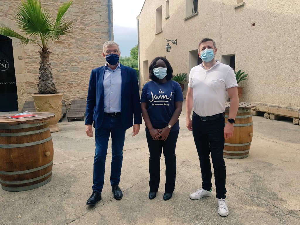 jeunesmacron34's tweet photo. Ce samedi, les #JAM34 étaient mobilisés pour participer au lancement de la campagne de nos candidats dans canton de Saint-Gely-Du- Frecs
👉Notre député @JFEliaou a pu expliquer aux jounalistes la vision précise que nous avons pour le #Canton23. #Solidarité
👍#JamTonCanton https://t.co/BIRILfh4le