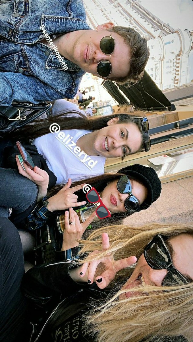 [29.05.2021] Joonas and Joel spending some time off in Helsinki with Elize from Amaranthe, Santeri Koppelo (Blind Channel's tour manager) and some friends 
Source: Joonas and Joel's IG stories #BlindChannel #JoinTheDarkSide #DarkSide https://t.co/DHnba8mCl1