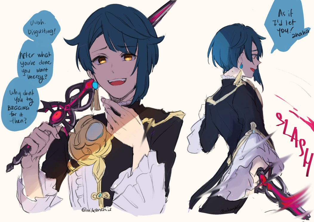 immoral xingqiu and pure yang chongyun doodles🤔
#xingqiu #chongyun #Genshin_Impact