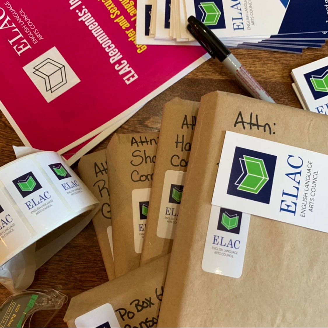 Have some happy packages ready to send to my <a href="/ABELATeachers/">ELAC</a> colleagues here in the east-central side of the province! <a href="/CentralElac/">ELAC Central</a> #woohoobooks #elac