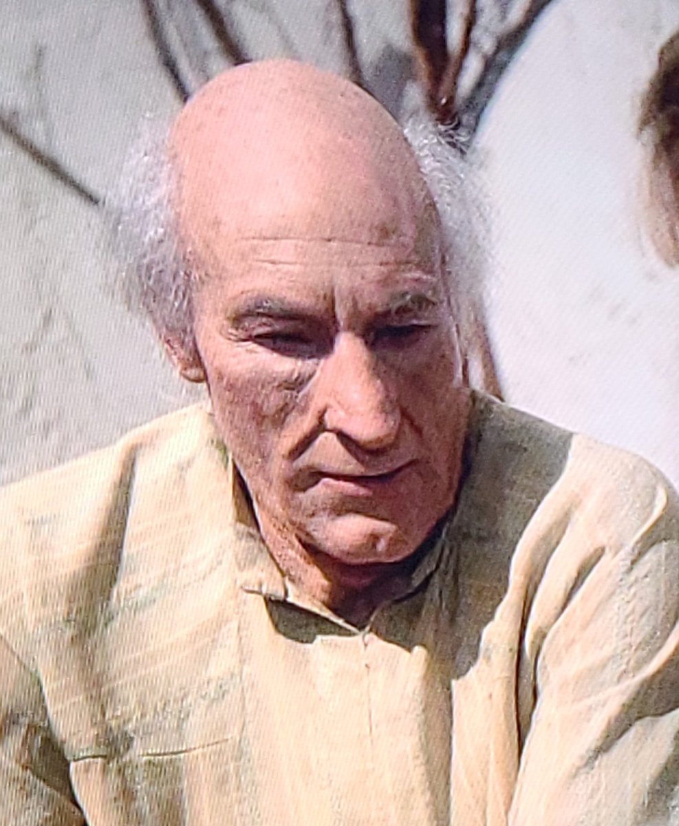LondonFae's tweet photo. It's interesting to me how differently @SirPatStew aged in The Next Generation's 'The Inner Light' as compared to reality. I'm sure this parallel has been drawn before, but I think he did very well for himself.

Also: that episode was absolutely soul-destroying. I'm a mess.

#tng https://t.co/bAQh8JaDch