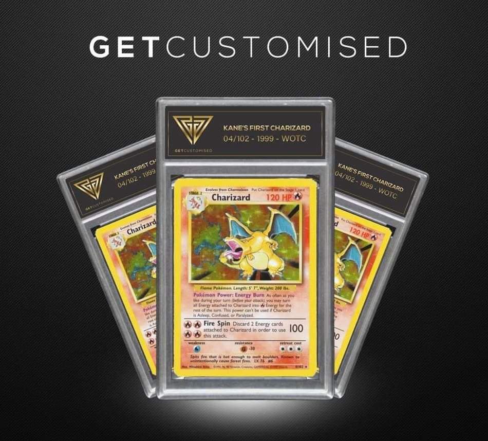 PokeMerchUK's tweet photo. So it’s finally here ...

Get customised 

Customer or personalise your own slab ❤️

You can do it here at: 

https://t.co/iHN4InRypY

£6 per card ...

£8 return postage as standard 😀😀

Get your cards customised now exclusive with Pokemerch 😀😀 https://t.co/zO1Fbhpal9
