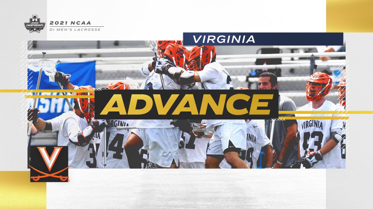 THE REIGNING CHAMPS WILL DEFEND THEIR TITLE! 🏆 @UVAMensLax defeats top seed North Carolina in a close battle, and will be headed back to the national title game. #NCAAMLAX