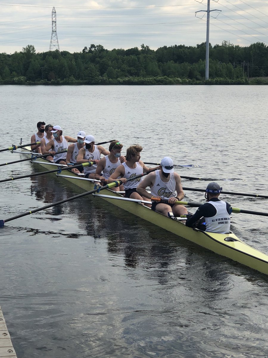 JamesHellekjaer's tweet photo. Thank you ⁦@GWMensRowing⁩ for a great weekend at the IRA National Championships. Very proud of this team, athletes and coaches, and all that they’ve overcome to compete and succeed at the highest level with multiple program boat bests. ❤️ https://t.co/ly2nSO67F6