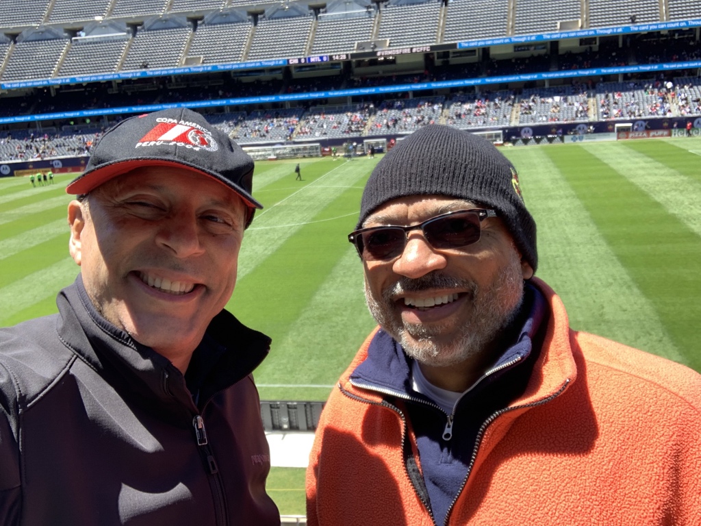 #VamosFire   Great to be here on this beautiful day at Soldier Field!