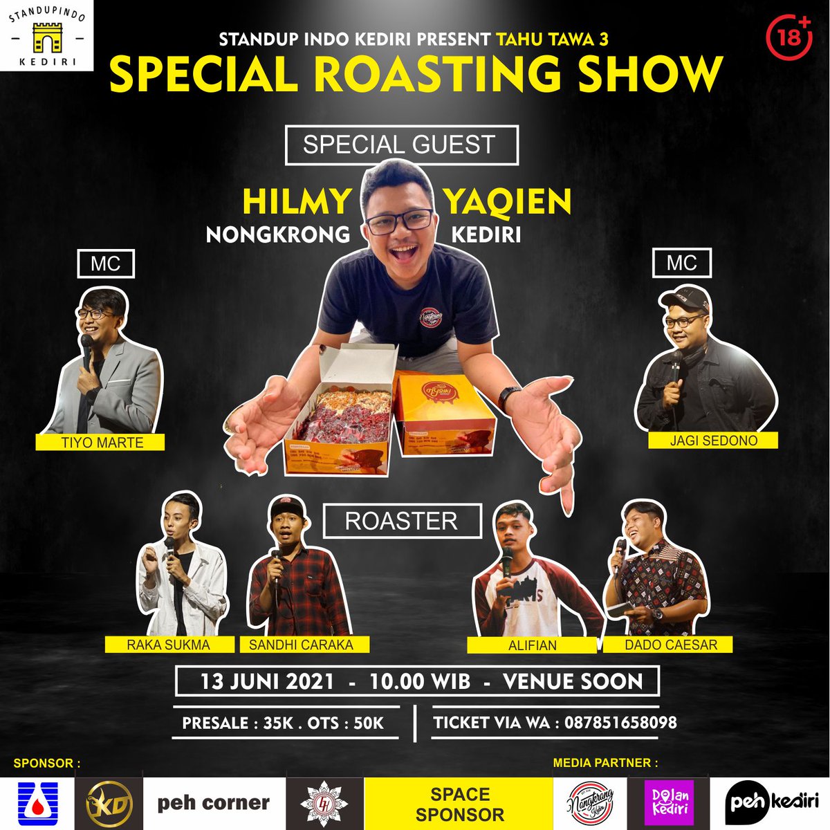 Tiket semakin menipis, silahkan pesan di bit.ly/2QBFJ8w