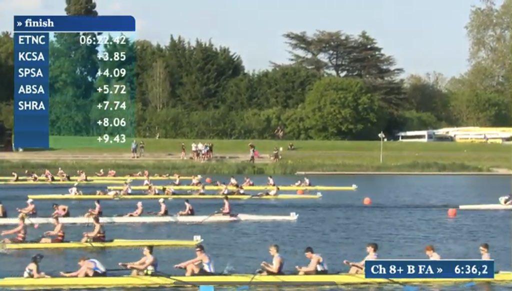 Well done <a href="/KCSRowing/">King's Rowing</a>! Fantastic Silver Medal in Championship 8s at National Schools! #bringonhenley