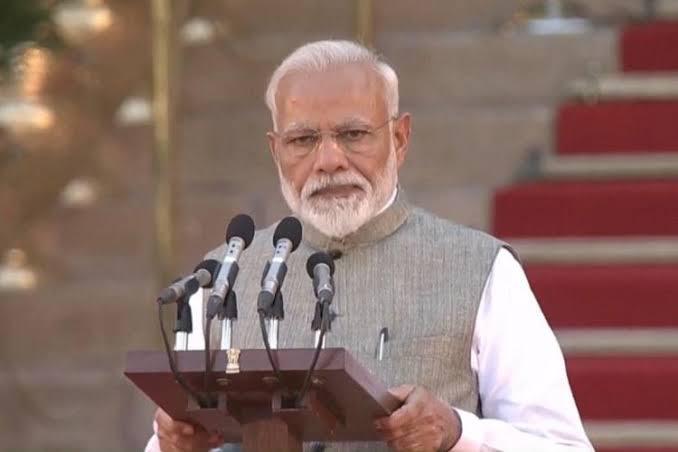 HardeepSPuri's tweet photo. On this day in 2019, the popular &amp; visionary leader Sh @narendramodi Ji took oath as PM of India for a 2nd consecutive term.
The historic mandate was a validation of the policies of inclusive development based on the principle of ‘Sabka Saath, Sabka Vikas, Sabka Vishwas.’ https://t.co/V6xQsfvYz5