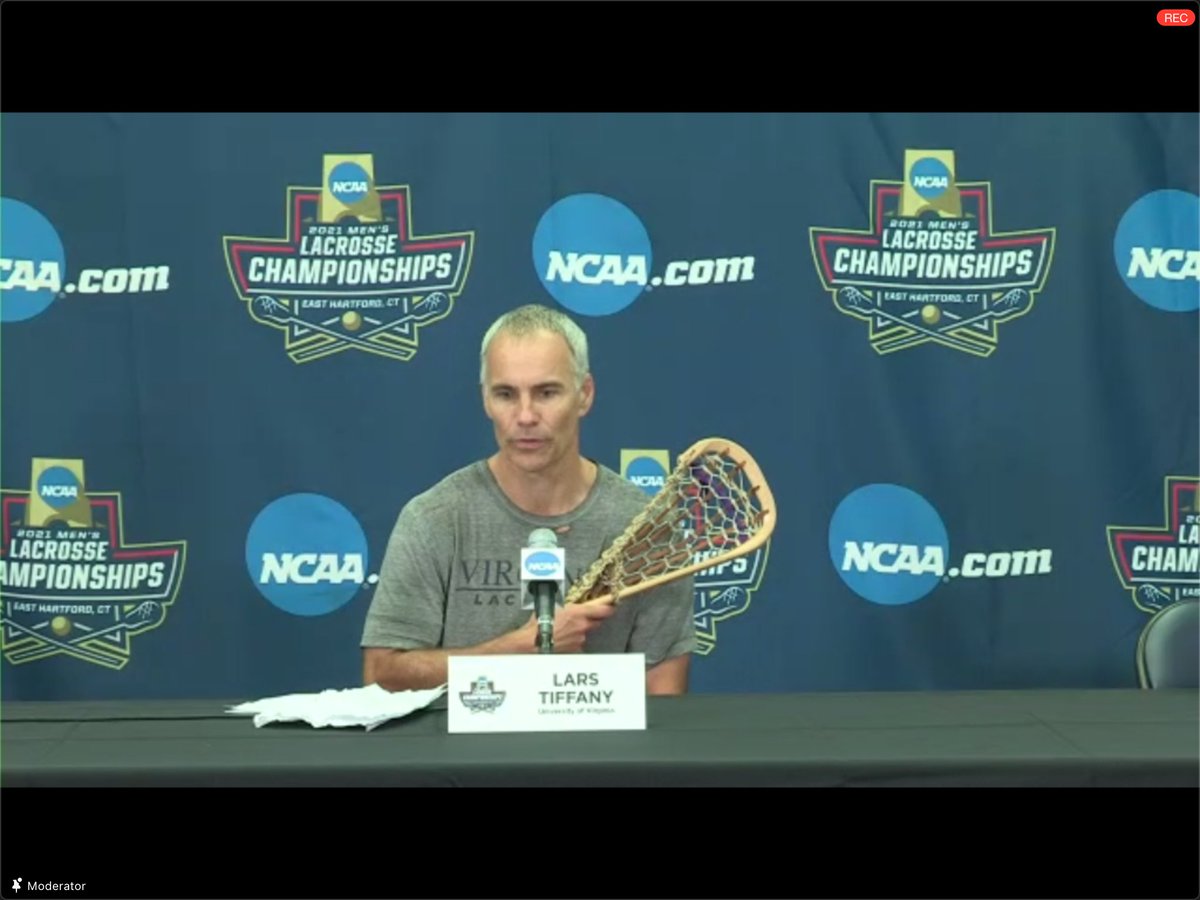 Terry Foy (@terencefoy) on Twitter photo "The game of lacrosse is preparation for life, we learned that from the Native Americans.”
—Lars Tiffany, <a href="/UVAMensLax/">Virginia Men's Lacrosse</a> "The game of lacrosse is preparation for life, we learned that from the Native Americans.”
—Lars Tiffany, <a href="/UVAMensLax/">Virginia Men's Lacrosse</a>