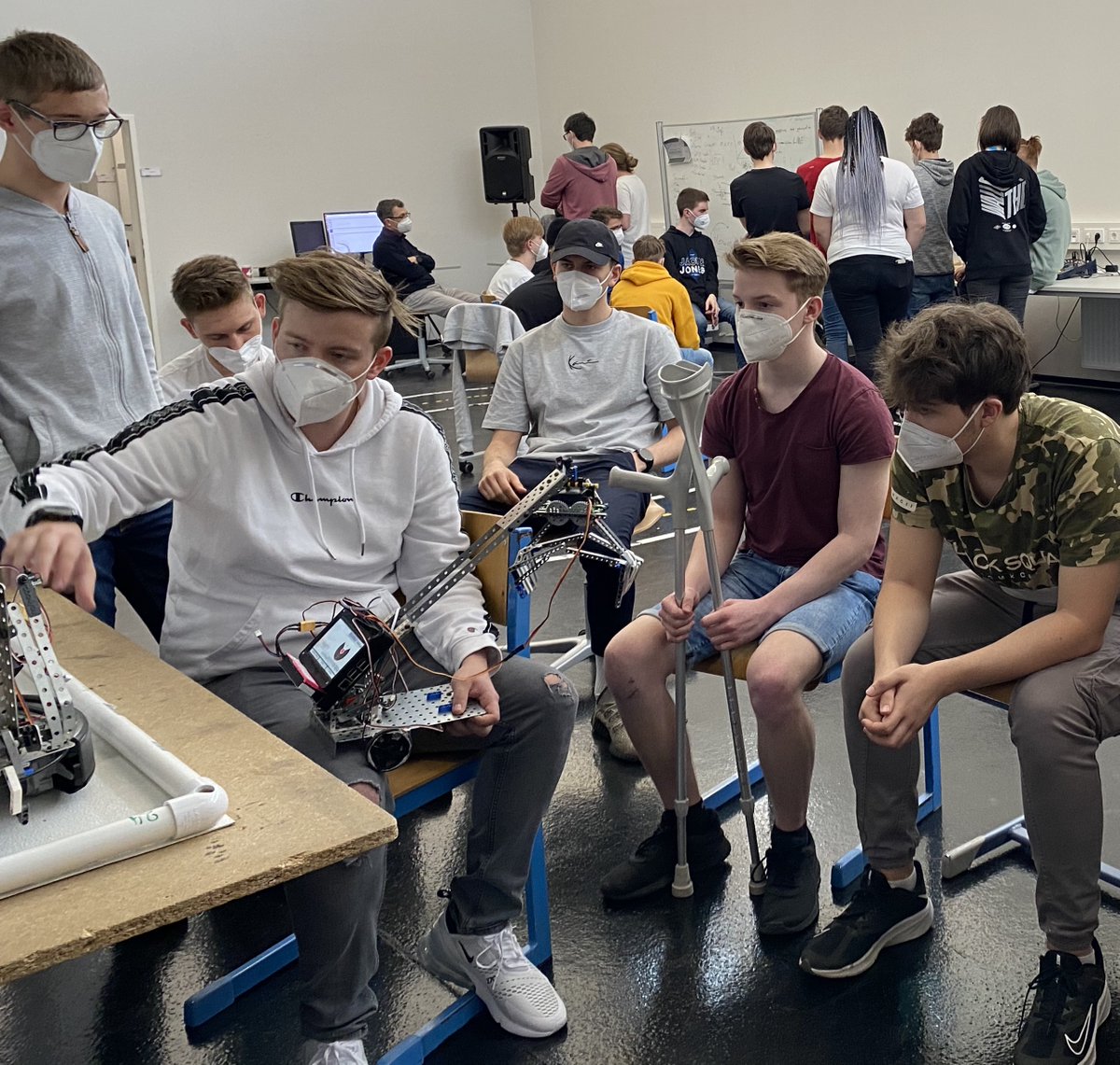 robo4you's tweet photo. Botball has a long history at robo4you. We were pleased to share our experiences and knowledge about one of our most successful traditions.
#robo4you #botball #robotics #Competition https://t.co/dKUqUOJzx7