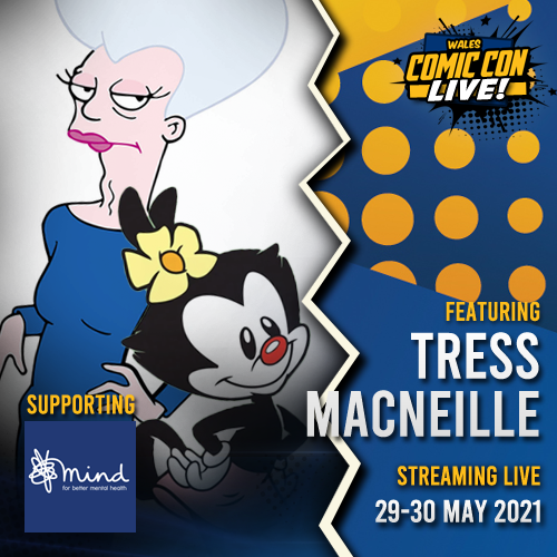 walescomiccon's tweet photo. An epic voice actor panel finishes our first day off in style next LIVE on @Twitch as we are joined by @TheBillyWest, @MAURICELAMARCHE and Tress MacNeille! #WCCLIVE 🚀

https://t.co/kH1Ne0nRaF https://t.co/CyzaAi9q3c