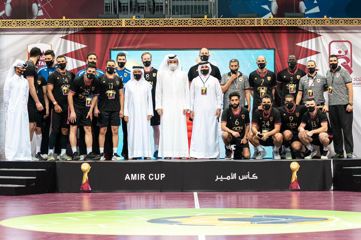جوعان بن حمد (@joaanbinhamad) on Twitter photo نبارك لنادي العربي تتويجه الغالي بكأس سمو الأمير لكرة اليد للمرة الثانية في تاريخه🥇🏆
مباراة قوية قدمها العربي أمام الريان، نهنئ كلا الفريقين على هذا المستوى الذي يعكس تطور رياضة كرة اليد في الدولة .. 🤾
<a href="/alarabi_club/">Al Arabi SC | النادي العربي</a>
<a href="/AlrayyanSC/">AlRayyanSC | نادي الريان</a> نبارك لنادي العربي تتويجه الغالي بكأس سمو الأمير لكرة اليد للمرة الثانية في تاريخه🥇🏆
مباراة قوية قدمها العربي أمام الريان، نهنئ كلا الفريقين على هذا المستوى الذي يعكس تطور رياضة كرة اليد في الدولة .. 🤾
<a href="/alarabi_club/">Al Arabi SC | النادي العربي</a>
<a href="/AlrayyanSC/">AlRayyanSC | نادي الريان</a>