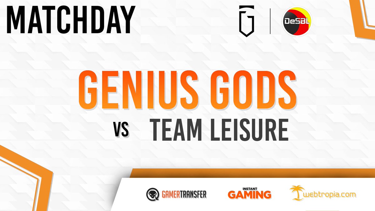 orgGeniusGods's tweet photo. Our Olders team will face @Team_LeiSuRe  in the DeSBL Final - One-Map Series Consulate. 

@QuikkkyR6 
@nrx_R6 
@Lulur6s 
@K3T0_R6 
@JustaRa19990286 

#Born2BeGenius https://t.co/rhNvqHrlv1