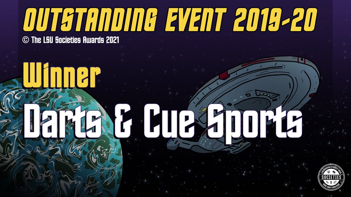 Max Nervi (@lsu_societies) on Twitter photo π LSU Society Awards 2021! π
Congratulations to Darts & Cue Sports for taking the Outstanding Event 2019-20 Award!
πππππππ π LSU Society Awards 2021! π
Congratulations to Darts & Cue Sports for taking the Outstanding Event 2019-20 Award!
πππππππ