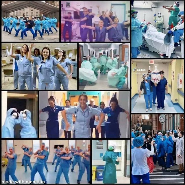 RosaMSJ2's tweet photo. 5. Igual de patético y lamentable, es el esperpento montado dentro d hospitales, por insensatos y necios sanitarios, haciendo demostraciones"de no se sabe muy bien qué"sin ser conscientes d que estaban siendo"los ejecutores"del #GenocidioProgramado x la actual #Criminal_éliteNOM https://t.co/oXds4XZJSd