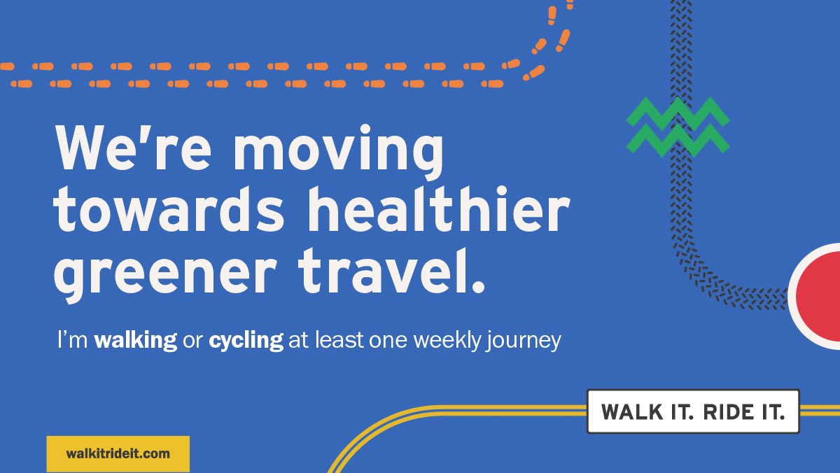 Great campaign #WalkItRideIt @ConnectingLeeds - we’ll definitely be enjoying more @SlowWaysUK routes in and around Leeds - next route for us is Wetherby to Knaresborough after the beautiful green-filled success (complete with errands run at the end of it) of Tadcaster to Garforth