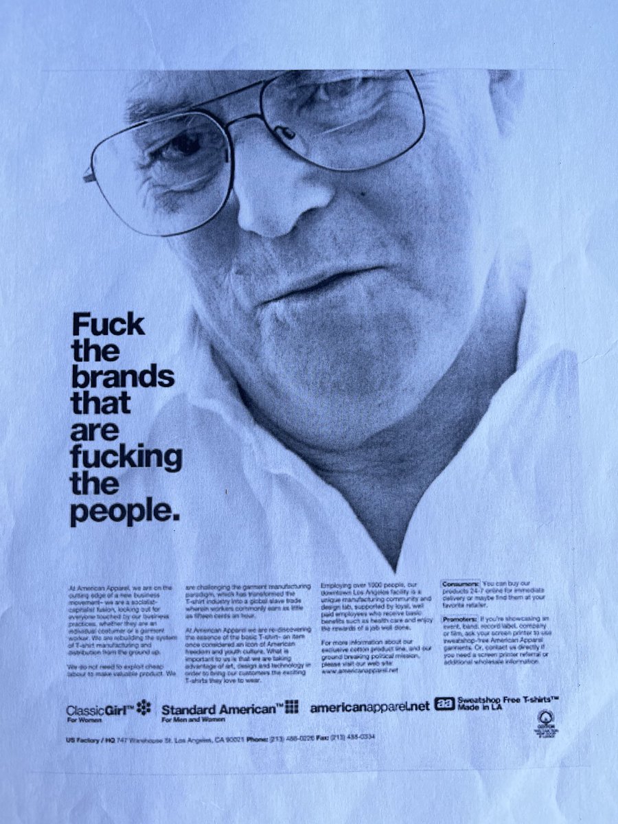 An old ad that could run today.