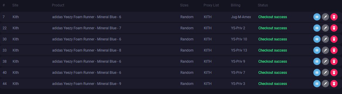 sneaker_fid's tweet photo. Nice start to my day.

Group: @Sole_Premium 
Bot: @soleaio 
Proxy: @boltproxies_ https://t.co/Gkhu3raNzT