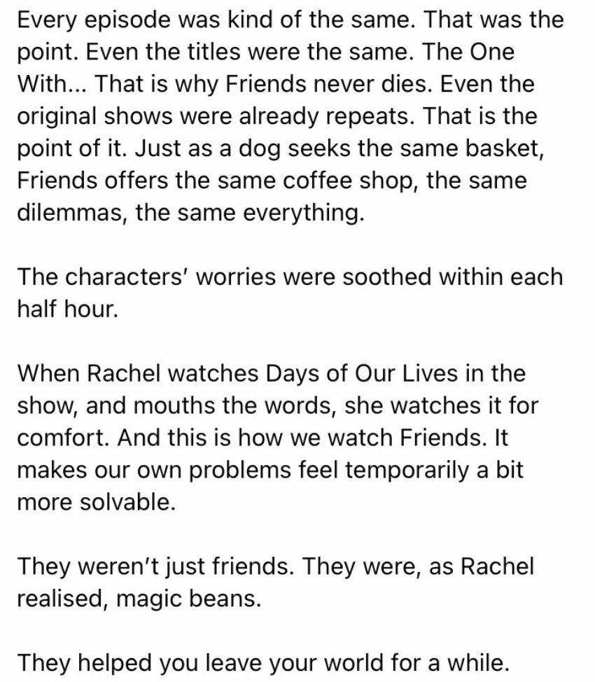matthaig1's tweet photo. Wrote about Friends, agoraphobia, and magic beans. https://t.co/x7Dg39scjs
