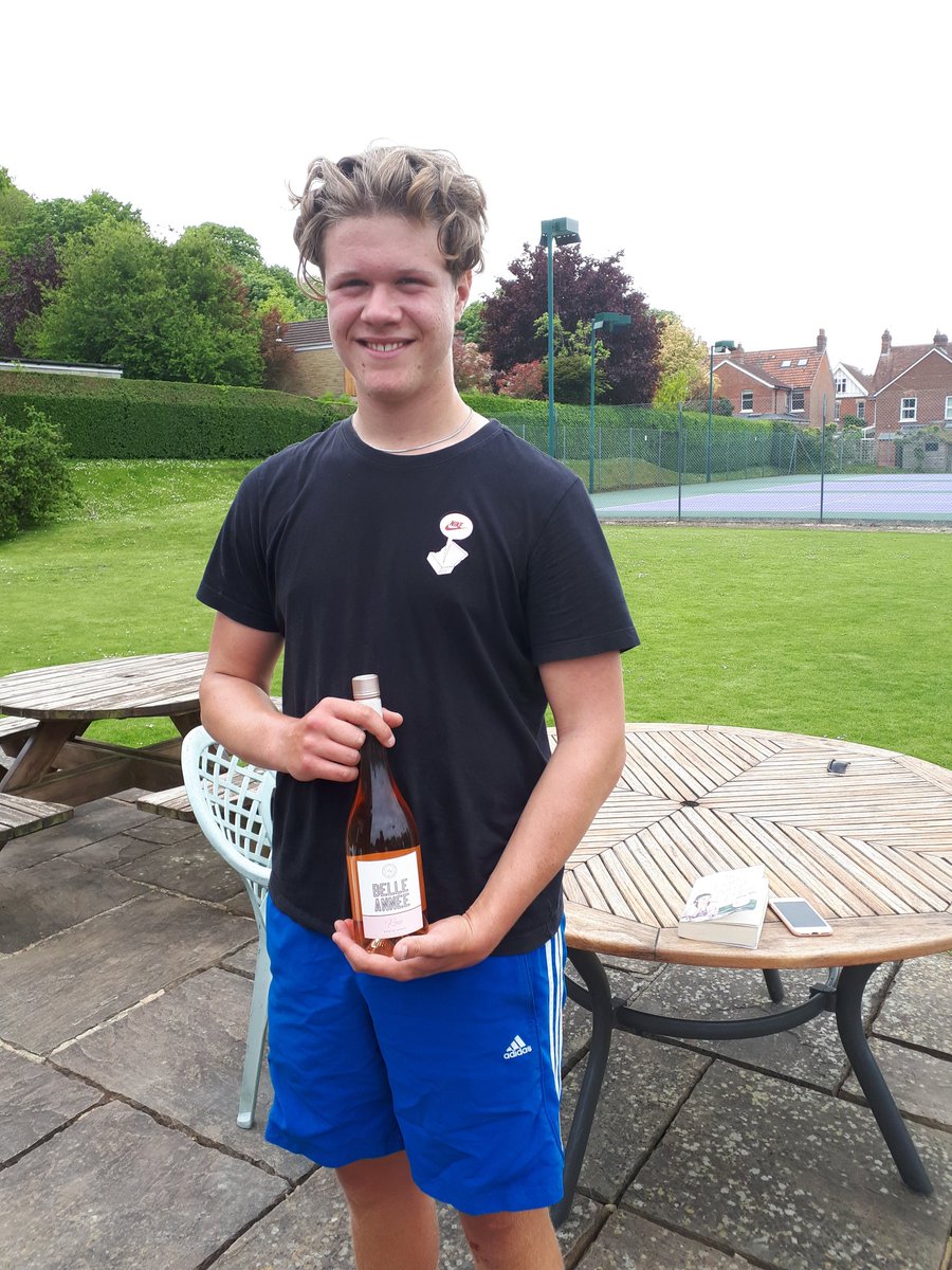 Consolation #winner <a href="/MaisonMirabeau/">Maison Mirabeau – Créateur de Rosé</a> <a href="/salisburyltc/">SalisburyTennisClub</a> Rex, who beat Ben 4-0 4-1