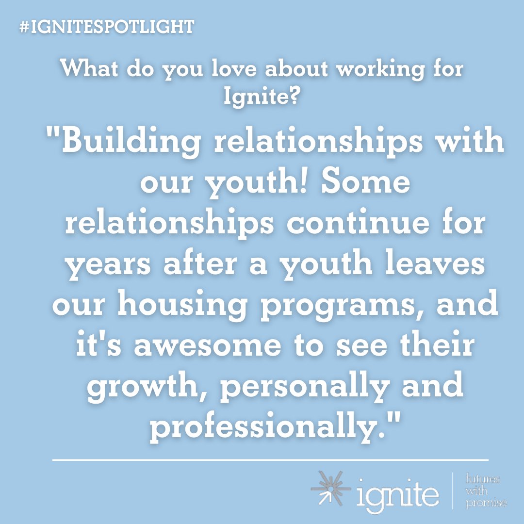 ignite_promise's tweet photo. This month, we’re continuing on with our #IgniteSpotlight series with Doug Mowery, our Director of Residential Programs. We asked him about his role with Ignite, his journey with the organization, and his go-to takeout order. Swipe through to see his responses! #IgniteChicago https://t.co/j8RbsJlnP9