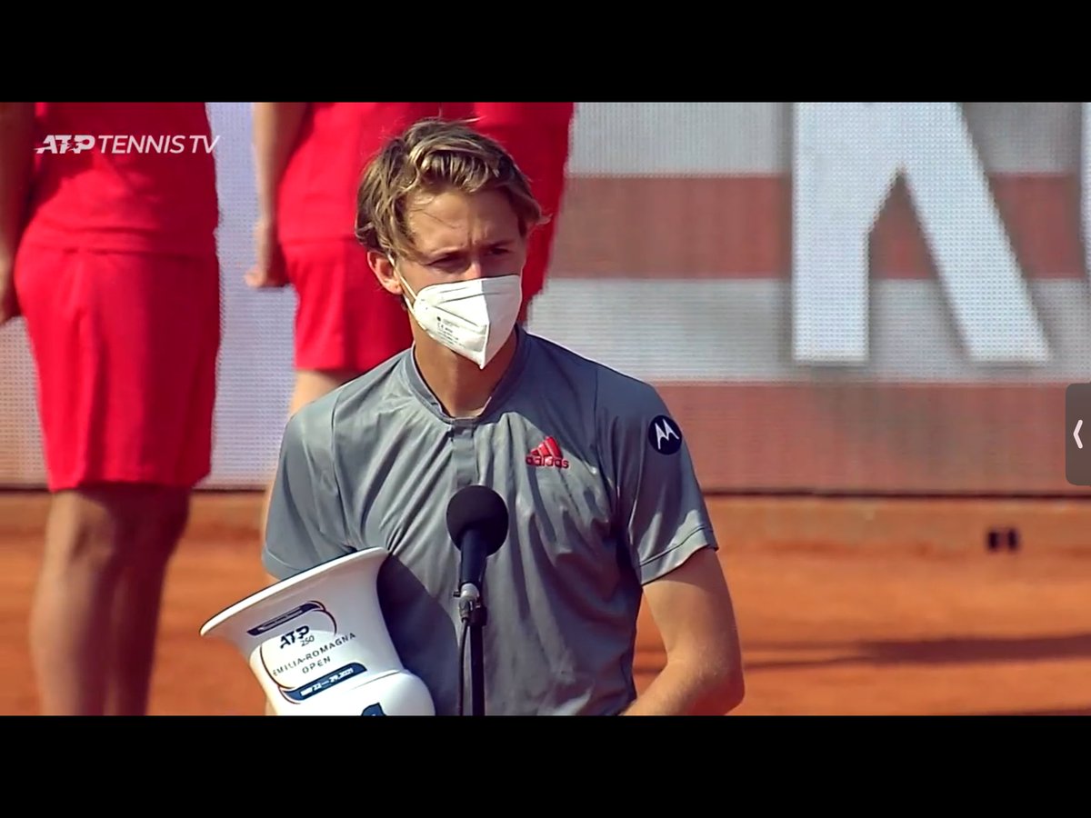 LoliLondon's tweet photo. Sebastian Korda - 20 years old wins his 1st ATP title #ParmaOpen https://t.co/HWwK6hgjJx