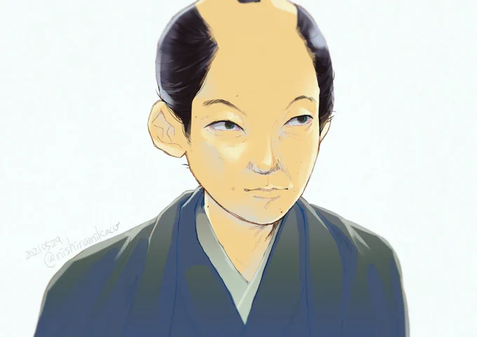 次回予告みるたび打ちのめされてるんですけど!みじん切り川村恵十郎我が殿話に花咲かせる和やか一橋家がもっとつづいてほしい… #青天絵 