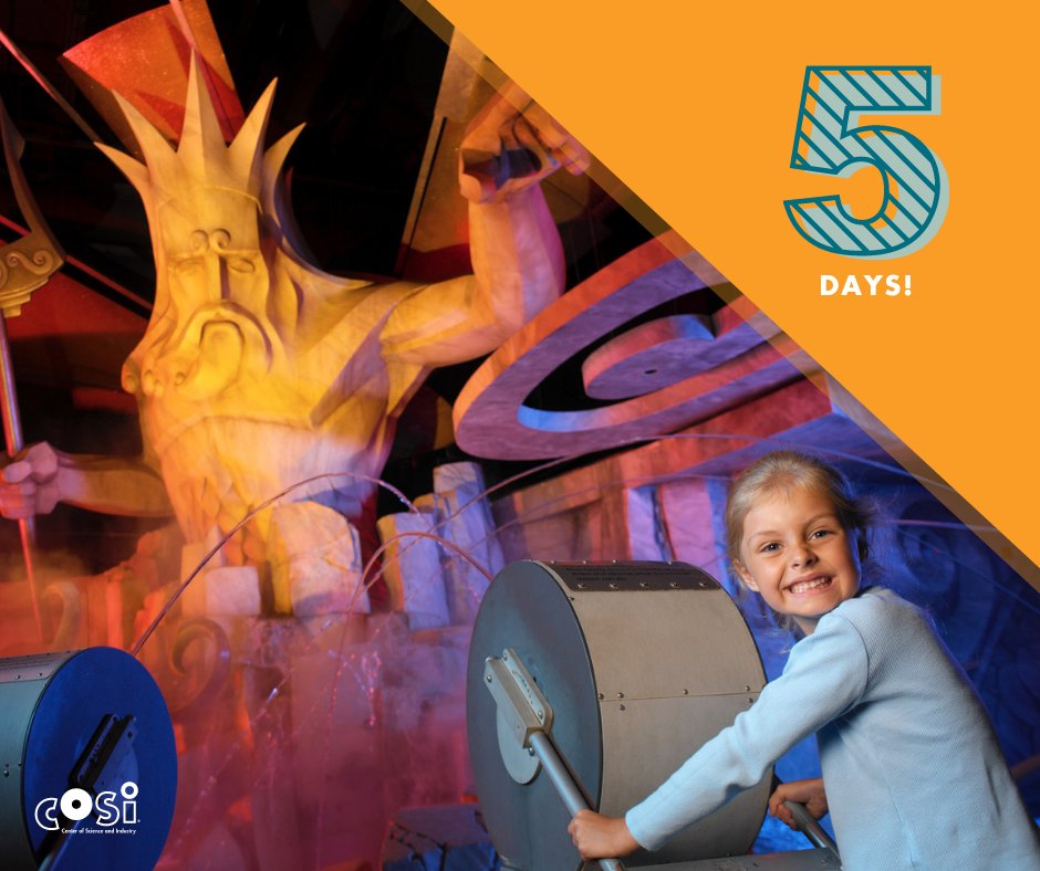 COSI's tweet photo. With over 320,000 square feet of premiere exhibits, there is so much to rediscover at COSI โ including Oceans. All guests must reserve their tickets online in advance. Get yours today: https://t.co/Q3CjVfBcE7 #COSIreopens https://t.co/qFUjtfkhnf