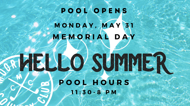 MCC Pool Opening Date conta.cc/3p1gQQn