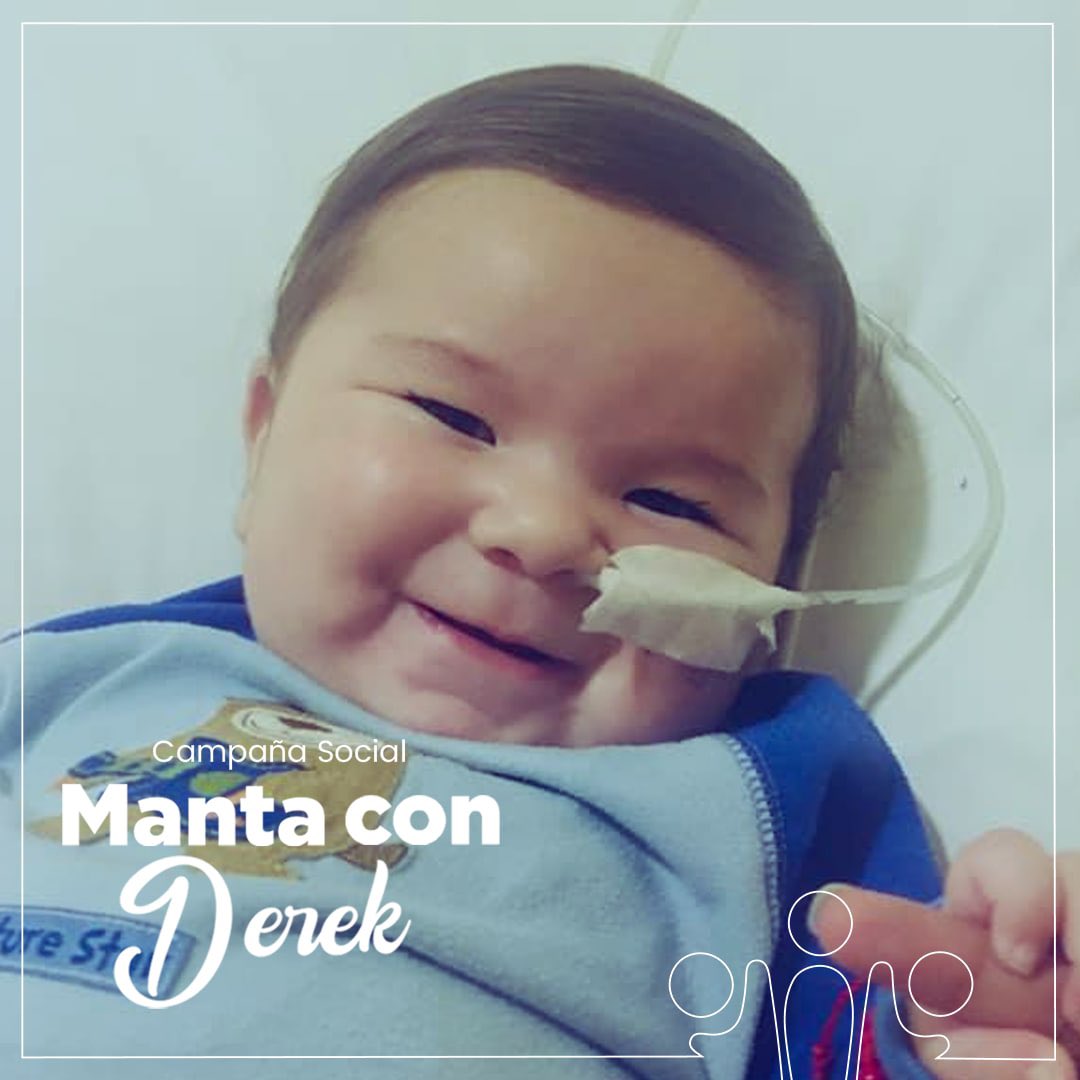 JDC_Manta's tweet photo. Nos unimos por Derek, un pequeño manabita, con una rara enfermedad cuyo medicamento cuesta más de 2 millones de dólares. 

Los invitamos a ser solidarios y contribuyan con este bebé que hoy nos necesita. 

Mañana, como #jóvenesdelcambio, estaremos colaborando en esta actividad https://t.co/eHanwQsHuZ