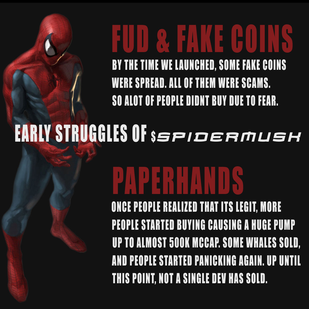 Everyone asks a hero "who are you?", but no one asks "what's the hardest thing about being a hero?" #spidermusk #cryptocurrency #future #Hero