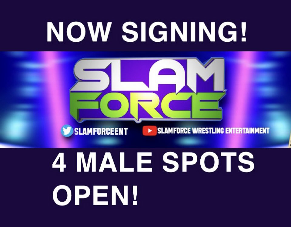 SLAMFORCEent's tweet photo. Wanna be apart of the show? Go ahead and apply through our DM! With your CAW Basic information and links to content your CAW has been apart of! #Slamforce #Signing https://t.co/RbfiecydrW