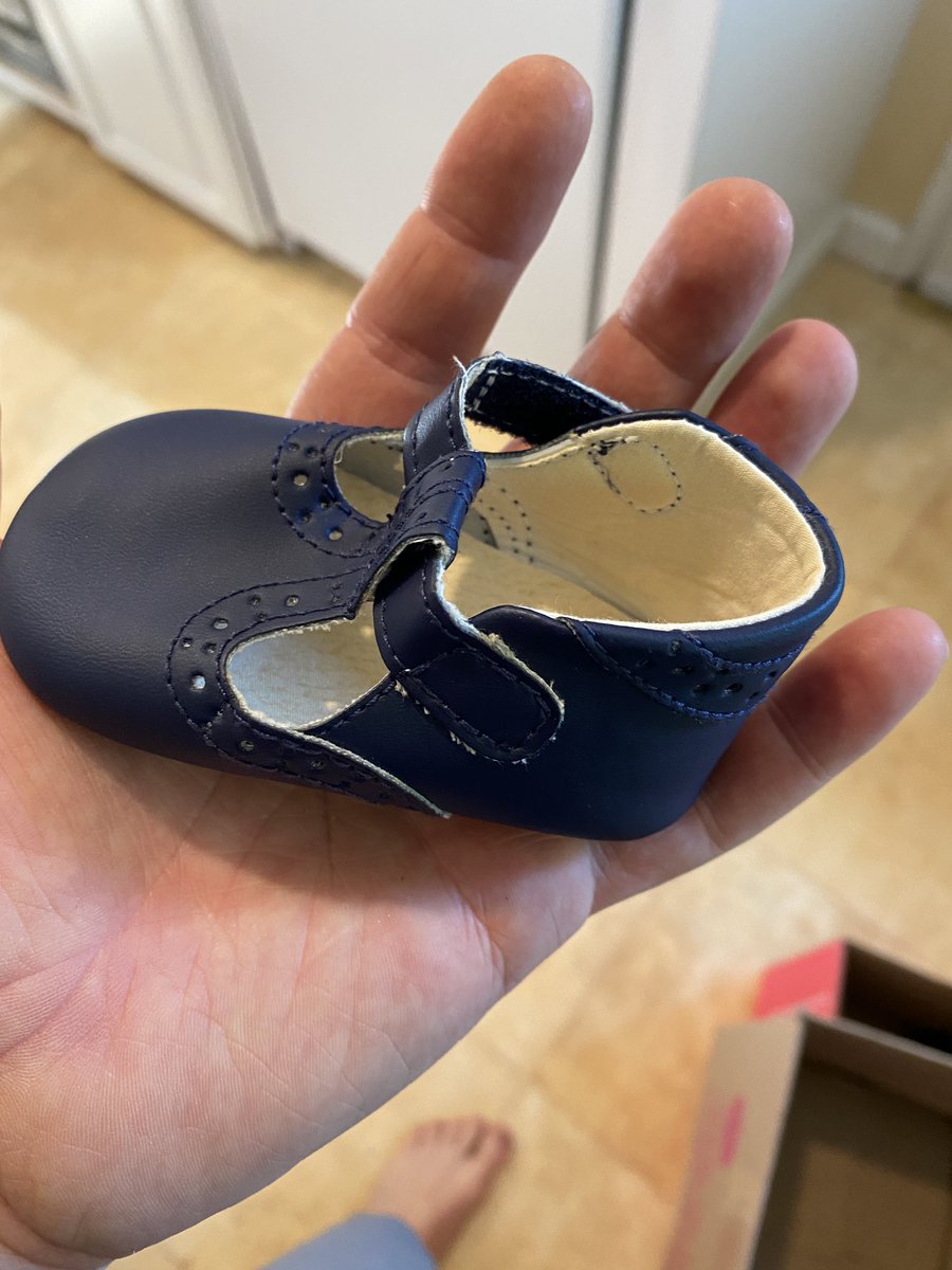 RaviMikkelsen's tweet image. Pretty dang excited to meet the foot that will fill this shoe. #FirstTimeDad