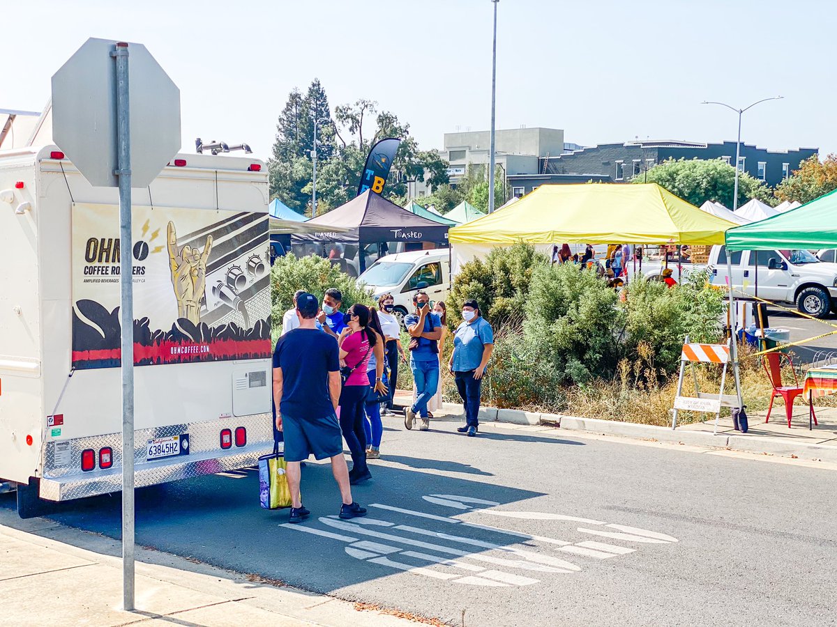 ohmcoffee's tweet image. We’re at the Napa Farmers Market today til 12pm. Happy Memorial Day weekend!