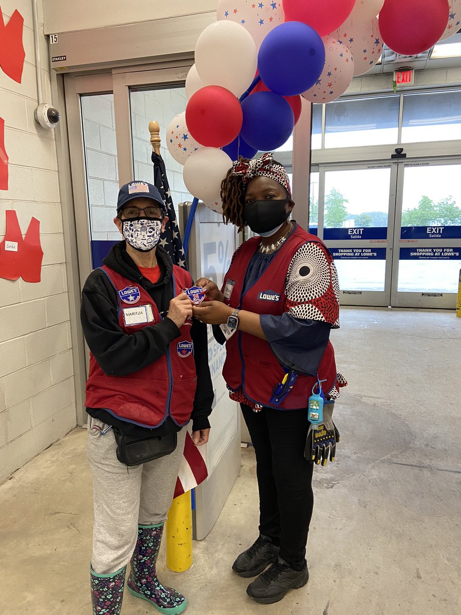Celebrating 24 years with Lowe’s Maritza is Always Rocking it Out when and wherever needed <a href="/Store/">STORE</a> 3256 Congratulations!!! <a href="/LowesDMV/">Syncer Ingram</a> <a href="/BenitoKomadina/">Benito.Komadina@Lowes</a> <a href="/FrankG_Lowes/">FrankG_Lowe's</a>
