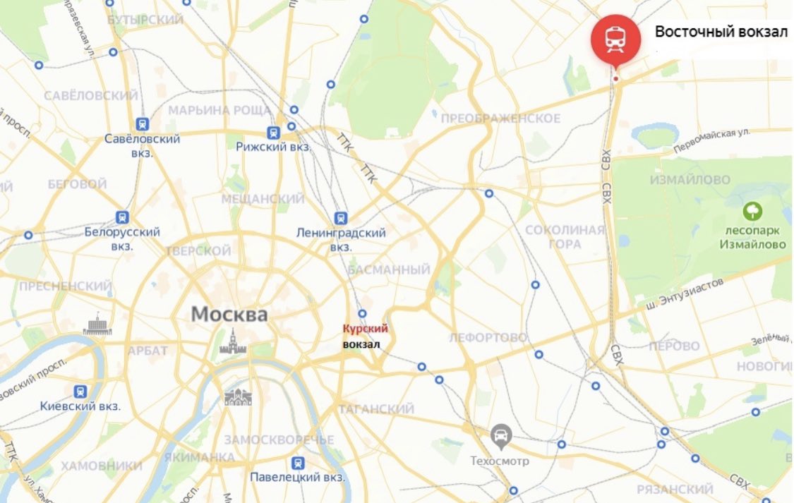 Вк восточный карта. Восточный вокзал Москва на карте. Карта Москвы вокзалы Восточный вокзал. Восточный вокзал Москвы на карте города. Расположение восточного вокзала в Москве.